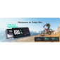 COMPRESSEUR/GONFLEUR/POMPE PORTABLE UNIVERSEL ASMAX T30 DIGITAL 120 PSI 8,3 BARS MAX (FONCTION ECLAIRAGE, DETECTION PRESSION PNEU, PRE REGLAGE DE LA PRESSION, ARRET AUTOMATIQUE)