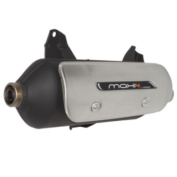 EXHAUST FOR MAXISCOOTER TECNIGAS NEW MAXI 4 FOR KYMCO 125 PEOPLE GTI 2010>