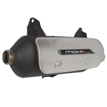 EXHAUST FOR MAXISCOOTER TECNIGAS NEW MAXI 4 FOR KYMCO 125 PEOPLE GTI 2010> 8435521101172