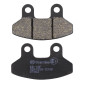 PLAQUETTE DE FREIN BREMBO POUR SYM 125 JOYRIDE 2001>2009 AV, (SCOOTER CARBONE CERAMIQUE) -07062- 8020584630617