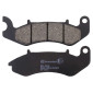 PLAQUETTE DE FREIN BREMBO POUR KEEWAY 125 CITYBLADE 2017>2019 AV, LOGIK 2017>2019 AV, SUPERLIGHT 2017>2019 AV (SCOOTER CARBONE CERAMIQUE) -07015CC- 8020584631102