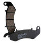 PLAQUETTE DE FREIN BREMBO POUR KEEWAY 125 CITYBLADE 2017>2019 AV, LOGIK 2017>2019 AV, SUPERLIGHT 2017>2019 AV (SCOOTER CARBONE CERAMIQUE) -07015CC- 8020584631102