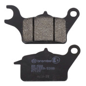 PLAQUETTE DE FREIN BREMBO POUR HONDA 110 NSC VISION 2017>2020 AV (SCOOTER CARBONE CERAMIQUE) -07122CC- 8020584631164