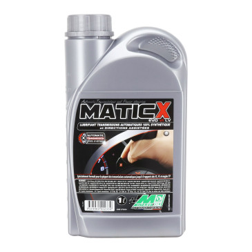 HUILE DE TRANSMISSION MINERVA MATIC X EVO VI LV (100% SYNTHESE TYPE DEXRON VI) (1 L) (100% MADE IN FRANCE) 3324960002339