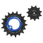 GALET DERAILLEUR AOPW TRIPEAK 11-18 DENTS CERAMIQUE 12/11x2V. SHIMANO GRX RX810 / 815 / 820 GOLD (JEU DE 2) (GARANTIE 4 ans) 4710243289297