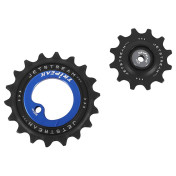 GALET DERAILLEUR AOPW TRIPEAK 12-18 DENTS CERAMIQUE 11x2V. SHIMANO DURA-ACE 9100 BLEU FONCE (JEU DE 2) (GARANTIE 4 ans) 4710243288122