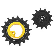 GALET DERAILLEUR AOPW TRIPEAK 13-18 DENTS CERAMIQUE 12x1/11x2V. SHIMANO DEORE XT 8100/8130 SLX 7120/7100 GRX 822 OR (JEU DE 2) (GARANTIE 4 ans) 4710243291344