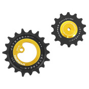 GALET DERAILLEUR AOPW TRIPEAK 14-18 DENTS CERAMIQUE 13x1V. SRAM AXS FORCE XPLR OR (JEU DE 2) (GARANTIE 4 ans) 4710243295434