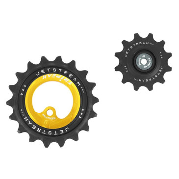 GALET DERAILLEUR AOPW TRIPEAK 12-18 DENTS CERAMIQUE 11x2V. SHIMANO ULTEGRA R8000GS / 105 R7000GS OR (JEU DE 2) (GARANTIE 4 ans) 4710243288078
