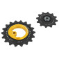 GALET DERAILLEUR AOPW TRIPEAK 12-18 DENTS CERAMIQUE 11x2V. SHIMANO ULTEGRA R8000GS / 105 R7000GS OR (JEU DE 2) (GARANTIE 4 ans) 4710243288078