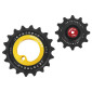 GALET DERAILLEUR AOPW TRIPEAK 12-18 DENTS CERAMIQUE 12x1V. SRAM AXS XPLR RED/FORCE/RIVAL OR (JEU DE 2) (GARANTIE 4 ans) 4710243289235