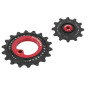 GALET DERAILLEUR AOPW TRIPEAK 12-18 DENTS CERAMIQUE 12x1V. SRAM AXS XPLR RED/FORCE/RIVAL ROUGE (JEU DE 2) (GARANTIE 4 ans) 4710243289167