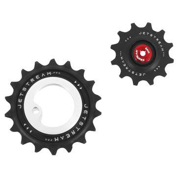 GALET DERAILLEUR AOPW TRIPEAK 12-18 DENTS CERAMIQUE 12x1V. SRAM AXS XPLR RED/FORCE/RIVAL ARGENT (JEU DE 2) (GARANTIE 4 ans) 4710243289181