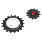 GALET DERAILLEUR AOPW TRIPEAK 12-18 DENTS CERAMIQUE 12x1V. SRAM AXS XPLR RED/FORCE/RIVAL ARGENT (JEU DE 2) (GARANTIE 4 ans) 4710243289181