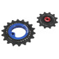 GALET DERAILLEUR AOPW TRIPEAK 12-18 DENTS CERAMIQUE 12x1V. SRAM AXS XPLR RED/FORCE/RIVAL BLEU FONCE (JEU DE 2) (GARANTIE 4 ans) 4710243289204