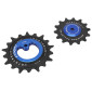 GALET DERAILLEUR AOPW TRIPEAK 14-18 DENTS CERAMIQUE 12x1V. SRAM T TYPE BLEU FONCE (JEU DE 2) (GARANTIE 4 ans) 4710243292891