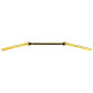 HANDLEBAR FOR 50cc MOTORBIKE VOCA CROSS - ALUMINIUM T6 - Ø22,2mm W 805mm H94mm - GOLDEN 3700948183946