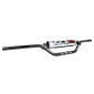 HANDLEBAR FOR 50cc MOTORBIKE VOCA CROSS - ALUMINIUM T6 - Ø22,2mm W 805mm H94mm - BLACK WITH PAD GREY 3700948184462