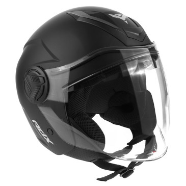 CASQUE JET ADX AJ200 NOIR MAT XXL (2XL) (ECE 22.06) 3700948303917