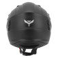 CASQUE TRIAL ADX AT700 NOIR MAT S SIMPLE ECRAN TRANSFORMABLE AVEC MENTONNIERE AMOVIBLE (LIVRE AVEC UN ECRAN SUPPLEMENTAIRE FONCE) (ECE 22.06) 3700948304020