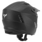 CASQUE TRIAL ADX AT700 NOIR MAT S SIMPLE ECRAN TRANSFORMABLE AVEC MENTONNIERE AMOVIBLE (LIVRE AVEC UN ECRAN SUPPLEMENTAIRE FONCE) (ECE 22.06) 3700948304020