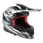 CASQUE CROSS ADX AC800 NOIR MAT DECO S (ECE 22.06) 3700948304082