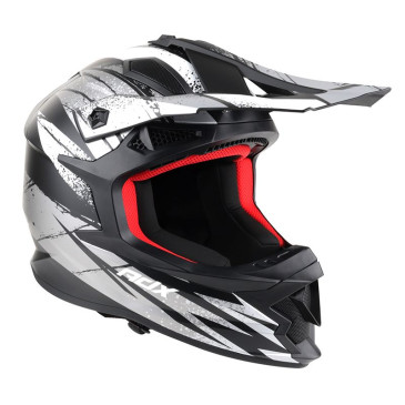 CASQUE CROSS ADX AC800 NOIR MAT DECO S (ECE 22.06) 3700948304082