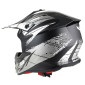 CASQUE CROSS ADX AC800 NOIR MAT DECO S (ECE 22.06) 3700948304082