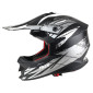 CASQUE CROSS ADX AC800 NOIR MAT DECO L (ECE 22.06) 3700948304105