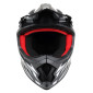 CASQUE CROSS ADX AC800 NOIR MAT DECO XXL (2XL) (ECE 22.06) 3700948304129