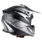 CASQUE CROSS ADX AC800 NOIR MAT DECO XXL (2XL) (ECE 22.06) 3700948304129