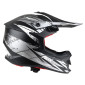 CASQUE CROSS ADX AC800 NOIR MAT DECO XXL (2XL) (ECE 22.06) 3700948304129