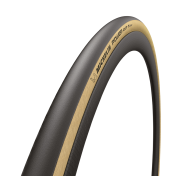 PNEU ROUTE 700 X 30 MICHELIN POWER CUP CLASSIC NOIR FLANC BEIGE TUBELESS READY TS (30-622) 3528700328325