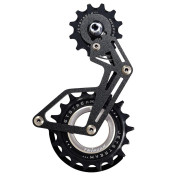 CHAPE DERAILLEUR AERO-WING OPW TRIPEAK 12-18 DENTS 11x2V. SHIMANO 105 11V RD7100-RD7000 NOIR ALUMINIUM (GARANTIE 4 ans) 4710243294703