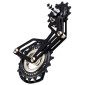 CHAPE DERAILLEUR AERO-WING TRIPEAK ALUMINIUM 12-18 DENTS 11x2V. SHIMANO 105 11V RD7100-RD7000 NOIR (GARANTIE 4 ans) 4710243294703