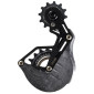 CHAPE DERAILLEUR AERO-WING OPW TRIPEAK 12-18 DENTS 12/11x2V. SHIMANO DURA-ACE R9200/R9100 / ULTEGRA R8100/8000 NOIR CARBONE (GARANTIE 4 ans) 4710243294949