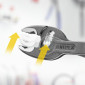 PINCE MULTIPRISE PRO KNIPEX TWINGRIP 150mm GRIS ANTIROUILLE (82 02 150) -MADE IN GERMANY- 4003773089360