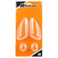 LENS FOR FLASHER FOR SCOOT MBK 50 NITRO 1997>1998/YAMAHA AEROX 1997>1998 FRONT+REAR TRANSPARENT (x4) -REPLAY 3700948031070