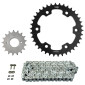 CHAIN AND SPROCKET KIT FOR ROYAL ENFIELD 500 CLASSIC EFI 2016>2020, BULLET EFI 2016>2018 530 17x38 (OEM SPECIFICATIONS). -AFAM- 5400598203787