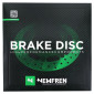 DISQUE DE FREIN ADAPTABLE YAMAHA 125 XMAX ABS 2011>2017, 250 XMAX 2011>2017 AR (EXT 245 mm - INT 115mm - 3 TROUS) (DF4142A) -NEWFREN- 8025832433200
