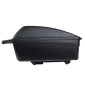 TOP CASE VELO BOX POLISPORT 11L NOIR FIXATION MIK/MIK-HD SUR PORTE BAGAGE A CLE (LONG 43cm x LARG 26cm x HAUT 20cm) - POIDS MAX 5KGS 5604415170508