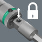 ADAPTATEUR/PORTE DOUILLE WERA 870/1 ELEMENT DE LIAISON/CONNEXION 1/4 AVEC BILLE POUR DOUILLE A CARRE L 25 mm (VENDU A L'UNITE) -MARQUE ALLEMANDE POUR LES ATELIERS- 4013288016997