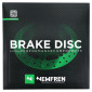 DISQUE DE FREIN ADAPTABLE KAWASAKI 125 NINJA 2019>2023 AV, 300 KLE VERSYS X 2017>2023 AV, 125 Z125 2019>2023 AV, 300 Z300 2015>2018 AV (EXT 290mm - INT 130mm - 5 TROUS) (DF5375A) -NEWFREN- 8025832433743