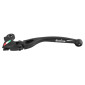 LEVIER D'EMBRAYAGE MOTO ON ROAD DOMINO F.28 RACING ALU GAUCHE NOIR (LEVIER REPLIABLE) 8033900036536
