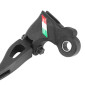 LEVIER D'EMBRAYAGE MOTO ON ROAD DOMINO F.28 RACING ALU GAUCHE NOIR (LEVIER REPLIABLE) 8033900036536