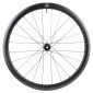 ROUES ROUTE DISQUE 700 MICHE SWR EVO 40 CENTER LOCK CARBONE NOIR CASSETTE SHIMANO HG 12V AXE TRAVERSANT 12/100 ET 12/142 (PAIRE) - TUBELESS READY 8054757041597