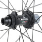 ROUES ROUTE DISQUE 700 MICHE SWR EVO 40 CENTER LOCK CARBONE NOIR CASSETTE SHIMANO HG 12V AXE TRAVERSANT 12/100 ET 12/142 (PAIRE) - TUBELESS READY 8054757041597