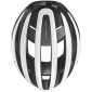 CASQUE VELO ADULTE ABUS ROUTE AIRBREAKER BLANC BRILLANT TAILLE M (52-58cm) REGLAGE MOLETTE 4003318445156