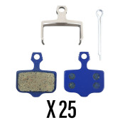 PLAQUETTE DE FREIN VTT AVID/SRAM DB/XX/X0 (MARWI ORGANIC) (VENDU PAR 25) 8590966388448