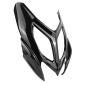 FRONT FAIRING FOR SCOOT MBK 50 NITRO 2013>/YAMAHA 50 AEROX 2013> GLOSS BLACK (UPPER PART )- SELECTION P2R 7421082059787